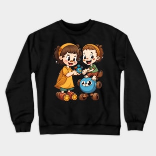 KIDS - PLAYFUL DESIGN - TOYS Crewneck Sweatshirt